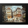 thumbnail image 2 of Bertrand, Yves 24x18 Black Modern Framed Museum Art Print Titled - Paris View III, 2 of 5