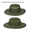 thumbnail image 7 of Bucket Summer Mens Sun Hat Water Repel Mesh Net Light Weight UV Protection Outdoor Cap by Solaris, 7 of 7