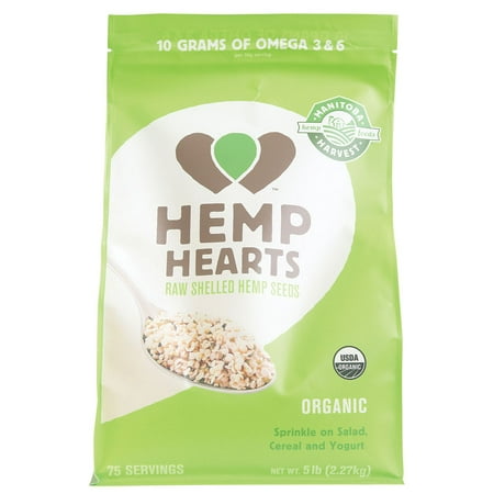 Manitoba Harvest Organic Hemp Hearts -- 5 Lb