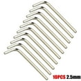 thumbnail image 1 of 10 Pcs Clé Hexagonale en L, Clé Hexagonale Optionnelle 1.5-6mm, 1 of 9