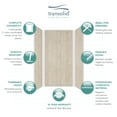 thumbnail image 3 of Transolid Ewk363672 Expressions 36" W X 36" D X 72" H Three Panel Shower Wall Kit -, 3 of 6