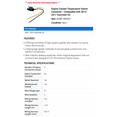 thumbnail image 2 of Engine Coolant Temperature Sensor Connector - Compatible with 2014 - 2017 Chevy SS 2015 2016, 2 of 2