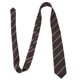 thumbnail image 2 of Corbata a rayas estilo escolar, preanudada, para hombres y niños, clásica de poliéster para uniformes escolares y decoraciones navideñas., 2 of 6