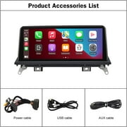 Road Top 10.25 inch Touch Screen Car Stereo for 2011-2013 BMW X5/X6 E70 E71 with CIC System