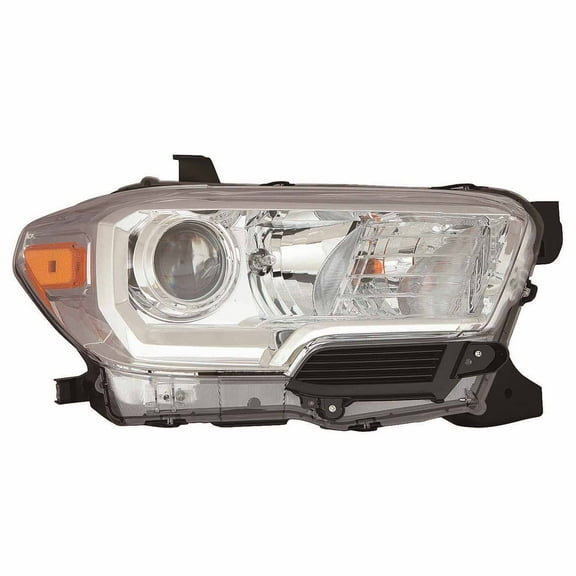 KAI New CAPA Certified Standard Replacement Passenger Side Headlight Assembly, Fits 2016-2019 Toyota Tacoma