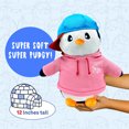 thumbnail image 4 of Pudgy Penguins 12 inch Plush Exclusive Design Huggable Plush, 4 of 6