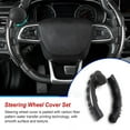 thumbnail image 4 of CNKOO Car Steering Wheel Cover Set Anti-skid Plastic Covers Driving Booster Interior Protector Parts Decorations, 4 of 6