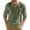 Light Green, variant on WTOBBY Men's Casual Long Sleeve Henley Shirt Three-Button Placket, Comfortable Solid Color, Fall and Winter T-Shirt for Daily Wear, Layering, and Relaxed Style,Army Green L