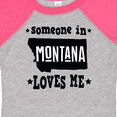 thumbnail image 4 of Inktastic Montana Someone Loves Me Boys or Girls Baby Bodysuit, 4 of 5
