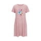 thumbnail image 5 of Camisón corto de talla grande para mujer, camisón de manga corta con estampado de pecho a la moda, camisón para mujer, 5 of 7