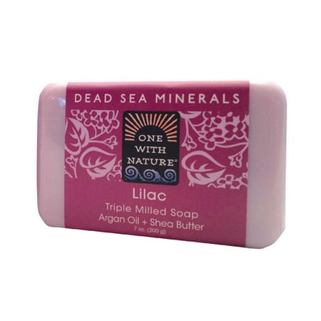 One With Nature One With Nature Triple Milled Soap Bar - Lilac - 7