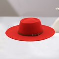 thumbnail image 2 of TIANZEN Wide Brim Cowboy Hat With Detail Oval For And Winter Outdoor Warm Banquet Cowboy Hat, 2 of 4