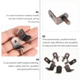 thumbnail image 4 of unbranded 50Ud Pivotes Para Estantes En Forma L Resistente Y Ligero Uso En Hogar Color Marrón, 4 of 5