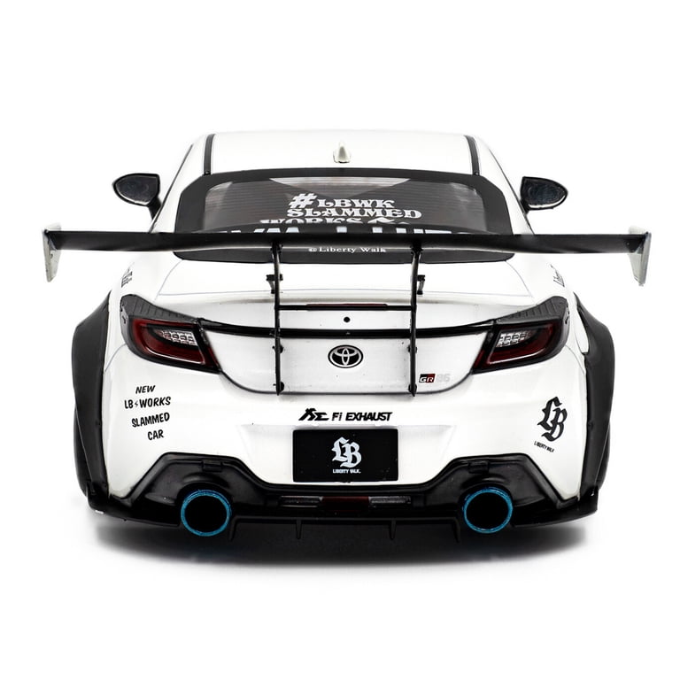 2024 Toyota GR86 w/Liberty Walk Body Kit, Pearl White - Solido