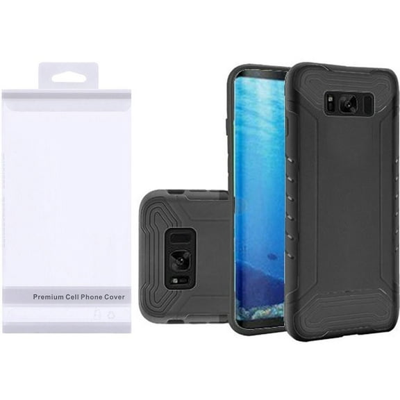 GSA Slim Armor Hybrid Case For Samsung Galaxy S8 - Black