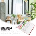 Calendar 2024 Poster Rattan Scroll Lunar Hanging Countdown Daily Use
