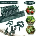 thumbnail image 1 of POINTERTECK 60PCS Plant Clips Garden Clips 2 Sizes Adjusting Garden Plant Clips Reusable Plant Supports Clips for Supporting or Straightening Stems Stalks of Flower Vines Vegetables Tomat, 1 of 11