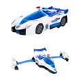 thumbnail image 2 of Electric Transformable Toy Car Lighting Music Universal Polices Car Boys' Model Toy Car Boys' And Girls' Holiday Birthday Gifts, 2 of 7