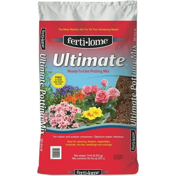 Fertilome All Purpose Ready-To-Use Ultimate Potting Mix, 50qt