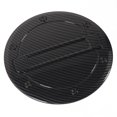 Fuel Tank Cap Carbon Fiber Style ABS Gas Fuel Tank Gates Door Cover Lid