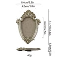 thumbnail image 2 of Magnetic Photo Frames for Refrigerator, Silver Metallic Fridge Magnet Picture Sleeves, Locker Decoration, Reusable Magnetic Picture Holders, Display Frames, 2 of 6