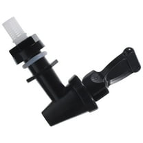 PTOOTP Stainless Steel Beverage Bucket Faucet Black Non-Drip Kitchen Use