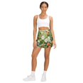 thumbnail image 5 of Women's Shuihui Flower Print High Waist A-Line Mini Skirts Colorful Pleated Short Skirt Trendy E-Girls Streetwear, 5 of 5