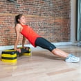 thumbnail image 3 of PRISP Adjustable Aerobic Stepper 78cm, 3 Levels (4''/6''/8'') Exercise Step Platform for Home Gym and Fitness Training, 3 of 8
