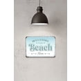 thumbnail image 5 of Vintage Tin Signs Wall Decor, The Beach is Calling, Retro Metal Sign for Outdoor Indoor Home Beach Garden Tub Bar Farmhouses Cafes Gate Fence Art Wall 8X12 Inch, 5 of 6