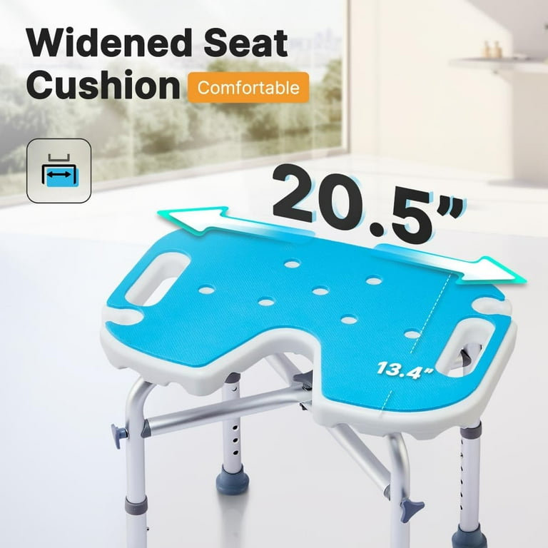 Bath Chairs For Seniors Heao Rollator Walkers HEAO Heavy Duty - Main Image