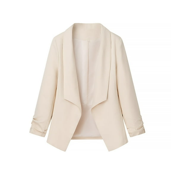 Yangnuo Womens Casual Daily Blazer Womens Casual Solid Suit Jacket