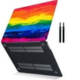 thumbnail image 4 of Only for MacBook Pro 13" Case Rel. Model A1706 A1708 A1989 A2159 A2251 A2289 A2338 M1, Plastic Hard Shell Case Cable Tie, Painting A 0392, 4 of 5