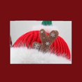 thumbnail image 7 of XIAOCHA Women’S Reindeer‑Horn Beanie，Fur‑Trim Fall‑Winter Outdoor Toque,White, 7 of 7