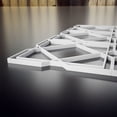 thumbnail image 5 of Ekena Millwork 7 3/8"W x 7 3/8"H x 3/8"T Extra Small Kiowa Decorative Fretwork Wall Panels in Architectural Grade PVC, 5 of 9