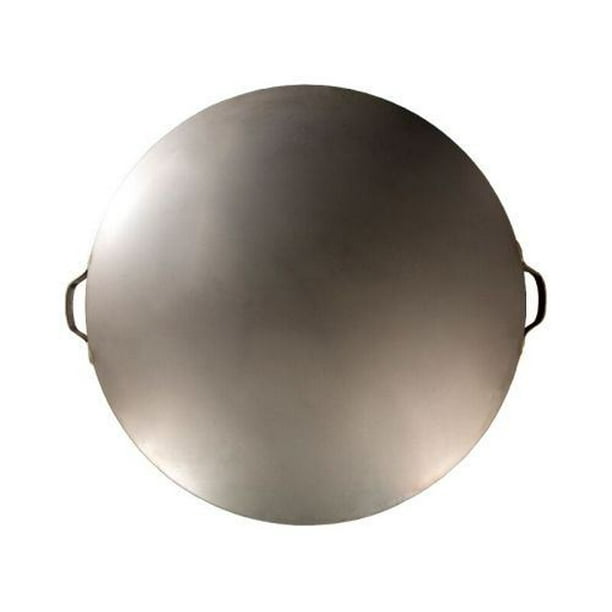 Ohio Flame 30" Steel Fire Pit Lid in Natural Steel Finish