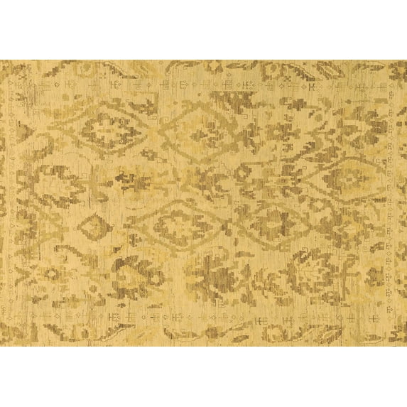 Ahgly Company Indoor Rectangle Oriental Brown Traditional Area Rugs, 4' x 6'