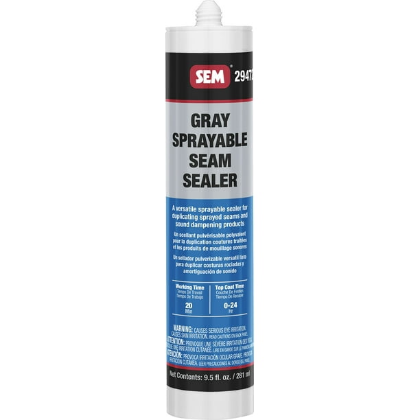 Sem Paints SEM29472 Sprayable 1k Seam Sealer Gray