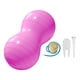 thumbnail image 5 of Pelota de yoga inflable de maní para ejercicios de oficina para niños y adultos. Rosa roja, 5 of 9