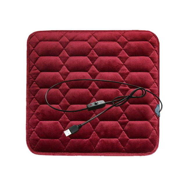 Portable USB Heated Stadium Seat Cushion - Stay Warm Anywhere