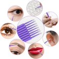 thumbnail image 5 of 100 Count Multipurpose Disposable Micro Applicator Brush Bendable Makeup Tool for Eyelash Extensions and Precision Beauty Applications, 5 of 7