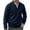 Dark Blue, variant on Sweaters For Women Mens Sweater Autumn Men'S Solid Color Casual Loose V Neck Tight Pullover Sweater Sweaters For Men Army Green M