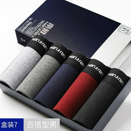 

NANJIREN Man s Underwear Cotton Boxer Shorts Calzoncillos Hombre Custom Boxers Panties Ropa Interior Underpants Male Underwear