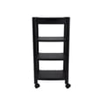 thumbnail image 5 of Mind Reader 4-Tier Adjustable Printer Stand with Wheels, Black, 5 of 7