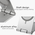 thumbnail image 5 of [Liquidation!] Support pour Chargeur Magsafe FACEVER Station de Charge Réglable Station d'Accueil pour Chargeur Sans Fil Mini 12 Pro Max (Argent), 5 of 5