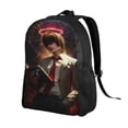 thumbnail image 2 of Death Note Backpacks Casual Daypacks Student Book Bag Printing Satchel Rucksack Lightweight Schoolbag, 2 of 5
