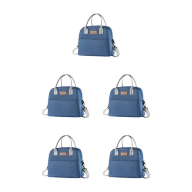 tssuouriy Convenient And Stylish Busy Individuals And Families On Go Large With Strap+Blue 5Set