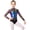 Colorful, variant on Gymnastics Leotards for Girls Long Sleeve Rhinestones Ballet Dance Bodysuit Figure Skating Performance Hot Pink 6