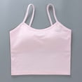 thumbnail image 6 of XEGLSBU 4 Pack Girls Training Bras Soft Longline Seamless Camisole Tank for Tweens to Teenager Undergarments Size10-14 Years, 6 of 7