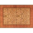thumbnail image 1 of Ahgly Company Indoor Rectangle Persian Orange Traditional Area Rugs, 2' x 5', 1 of 1