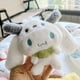 thumbnail image 4 of Sanrio-Llavero Cinnamoroll de peluquería cruzada, Kuromi Melody Pc, perro pudín, Hello Kitty, pez, monstruo, lindo juguete de peluche colgante, muñeca, 4 of 5